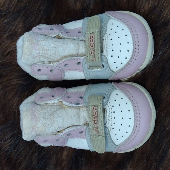 Vintage 80s LA GEAR infant sneakers Sz 3